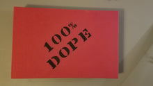 Load image into Gallery viewer, Hemp Acoustic Art Panel (100%DOPE logo) - Dope Panels
