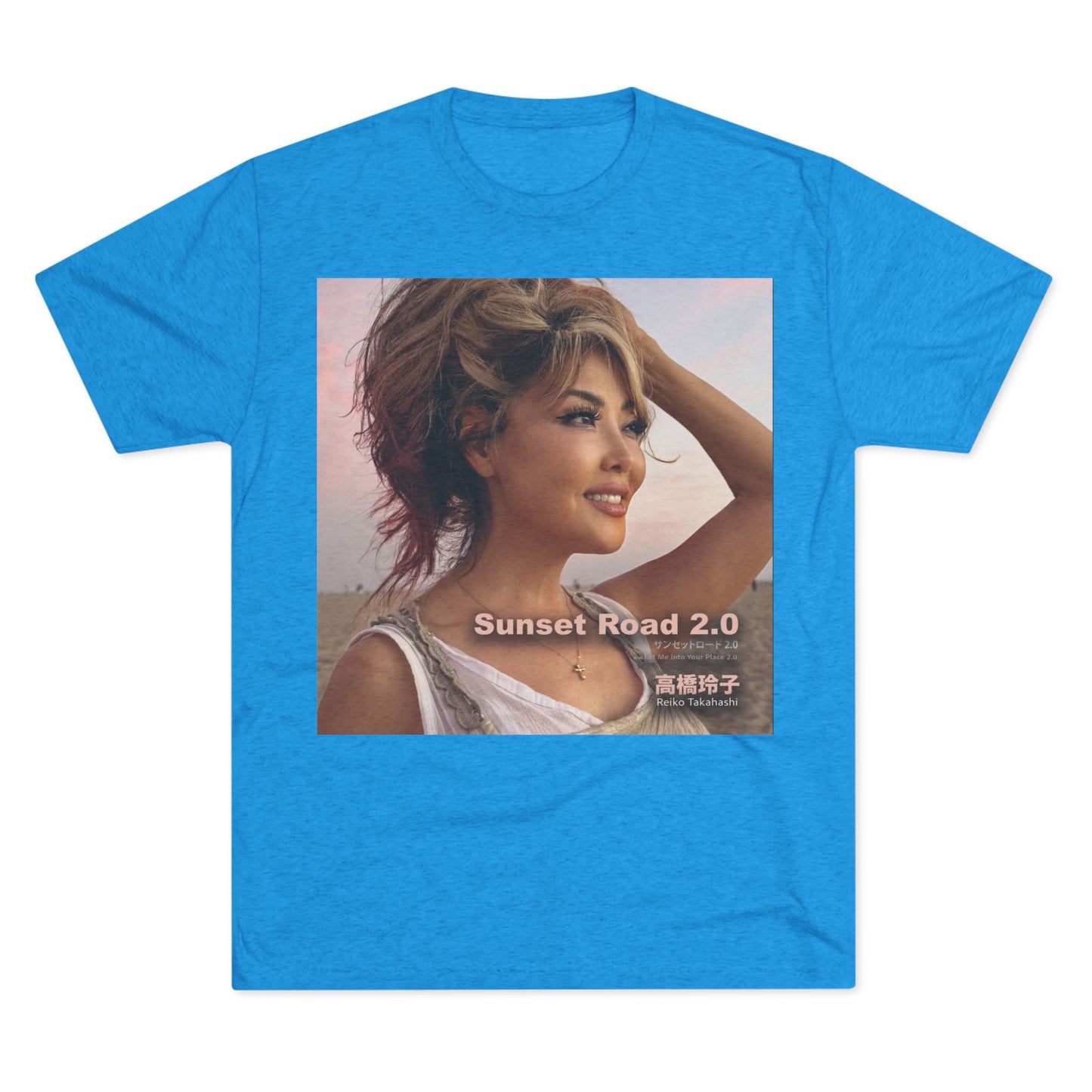 Official Sunset Road 2.0 Tee — Retro City Pop Portrait T-Shirt