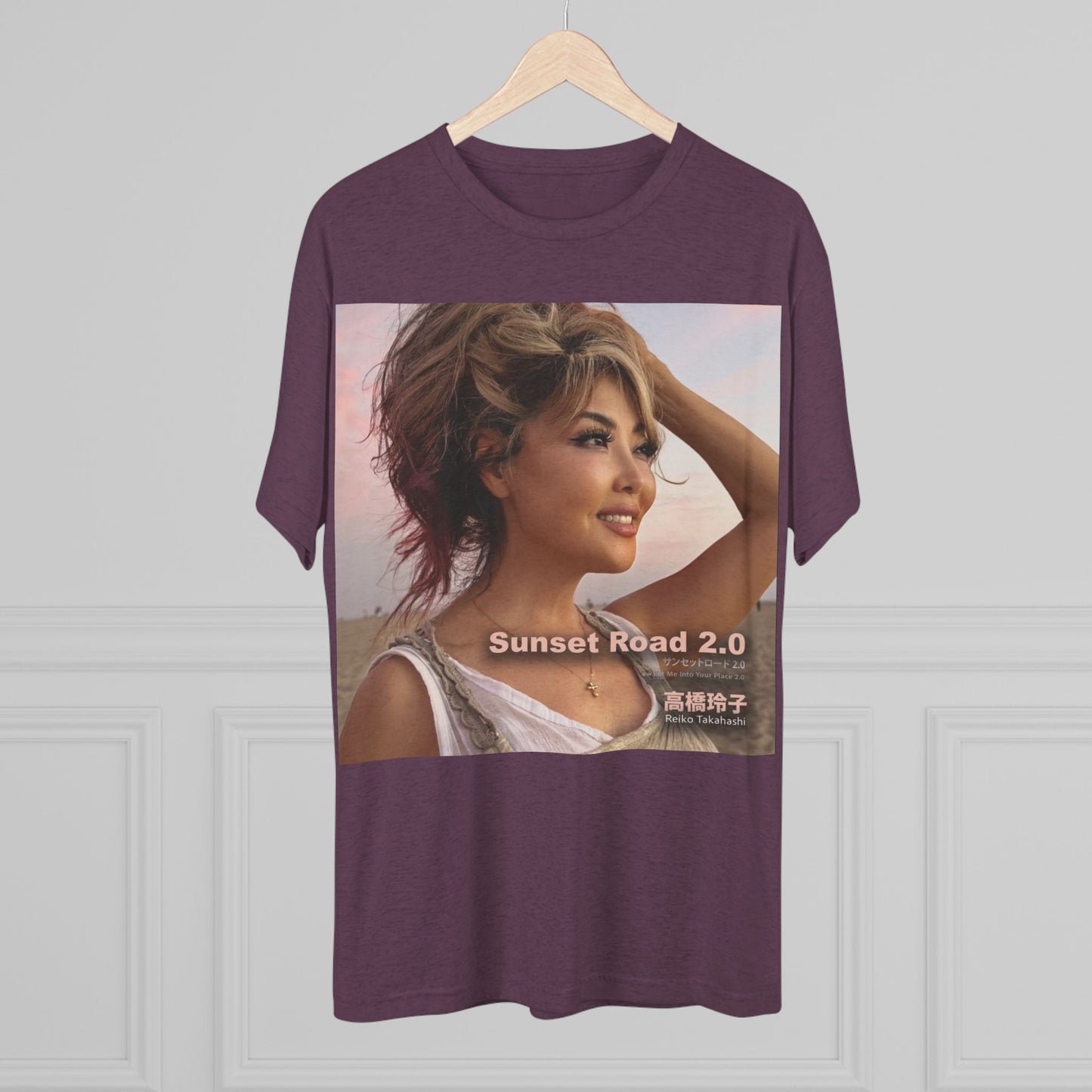 Official Sunset Road 2.0 Tee — Retro City Pop Portrait T-Shirt