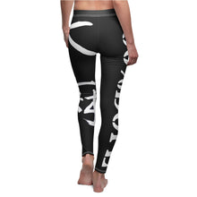 Load image into Gallery viewer, Dope Black Leggings &quot;Cannabis&quot; - Dope Panels
