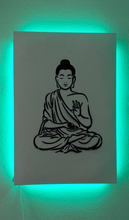 Load image into Gallery viewer, Dope Acoustic Art Panel (Buddha) W/LED&#39;d - Dope Panels
