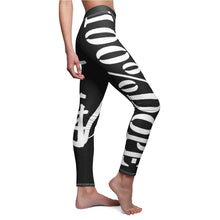 Load image into Gallery viewer, Dope Black Leggings &quot;Cannabis&quot; - Dope Panels
