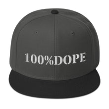 Load image into Gallery viewer, Dope Hat (White 100%DOPE logo) - Dope Panels
