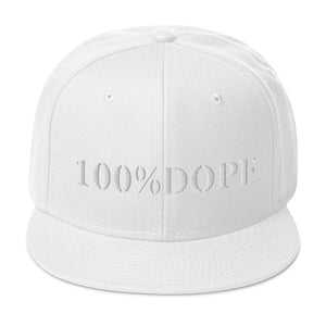 Dope Hat (White 100%DOPE logo) - Dope Panels