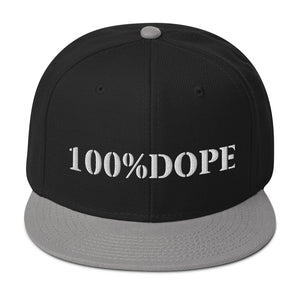 Dope Hat (White 100%DOPE logo) - Dope Panels