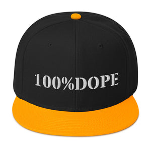 Dope Hat (White 100%DOPE logo) - Dope Panels