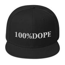 Load image into Gallery viewer, Dope Hat (White 100%DOPE logo) - Dope Panels
