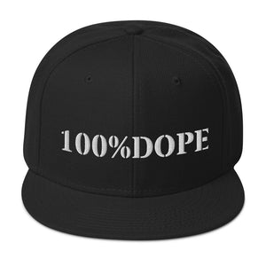 Dope Hat (White 100%DOPE logo) - Dope Panels